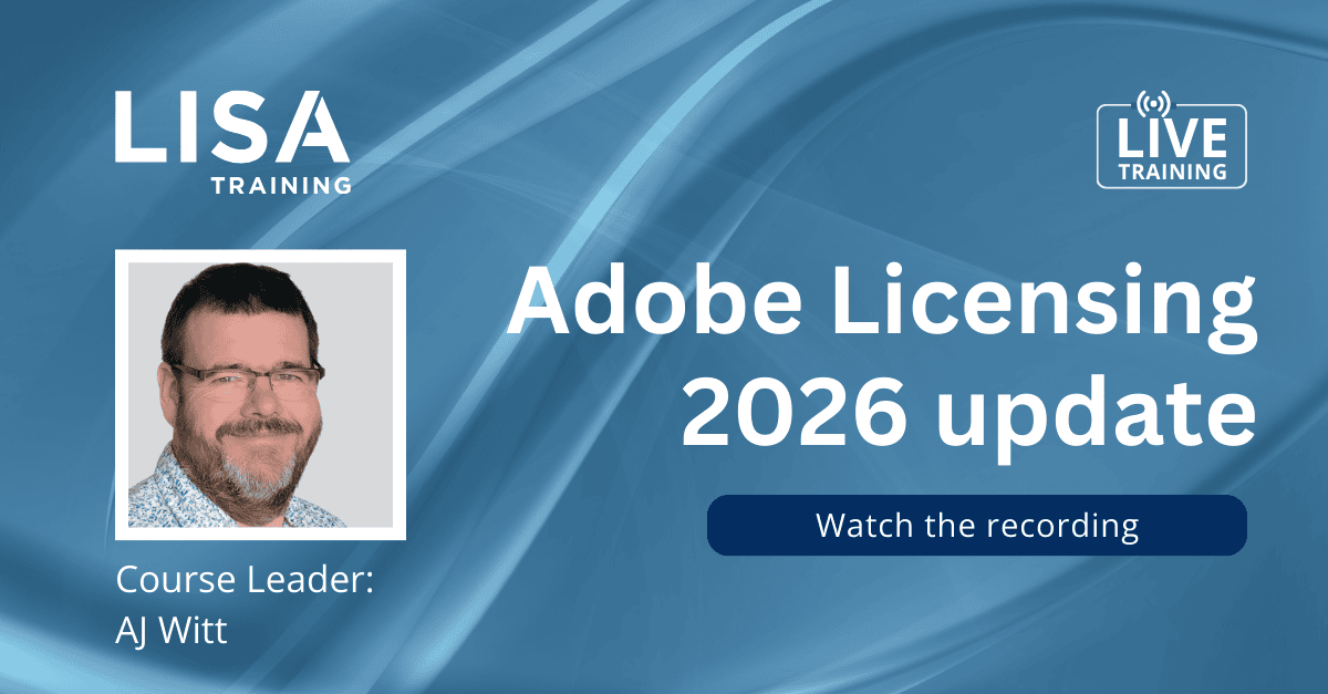 Adobe Licensing live training recording